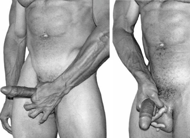 Jelqing na powiększenie penisa