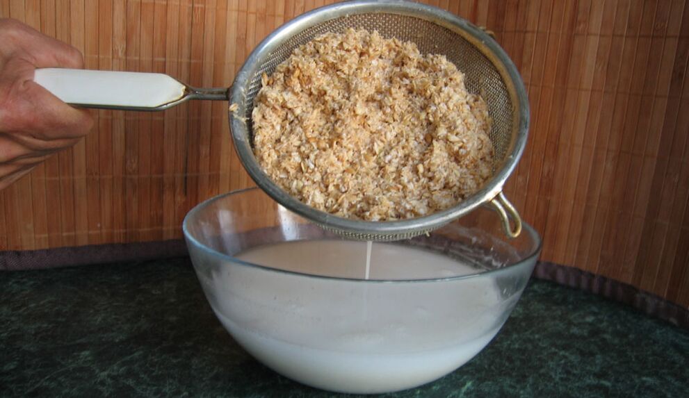 płatki owsiane na powiększenie penisa